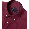 thumbnail image 2 of Men's Dress Shirts Solid Long Sleeve Stretch Wrinkle-Free Formal Shirt Business Casual Button Down Shirts, 2 of 10