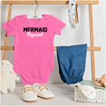 thumbnail image 3 of Mermaid Squad Bachelorette Birthday Bodysuit Jumper Girls Infant Baby Brisco Brands 12M, 3 of 6