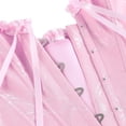 thumbnail image 4 of Grebrafan Bustier Corset Renaissance pour Femmes Rose 5TG, 4 of 5