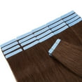 thumbnail image 4 of Extensions de Cheveux Humains à Bande Cheveux Brésiliens Soyeux Raides Tête Complète 20 Pcs, 4 of 7