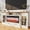 White, variant on FIAKOA 70 inch Farmhouse TV Stand for 75 inch TV, White Entertainment Center with LED Lights & Power Outlet, Modern Media Console Table for Living Room