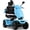 Blue, variant on Nyddle 4-Wheel All-Terrain Mobility Scooter for Adults & Seniors,1000W Heavy Duty Electric Scooter,500 lb Weight Capacity,33-Mile Range,3-Speed,Orange