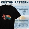 thumbnail image 6 of Black T Shirts for Men, Mens Graphic Tees, M5718055,XXL, 6 of 8
