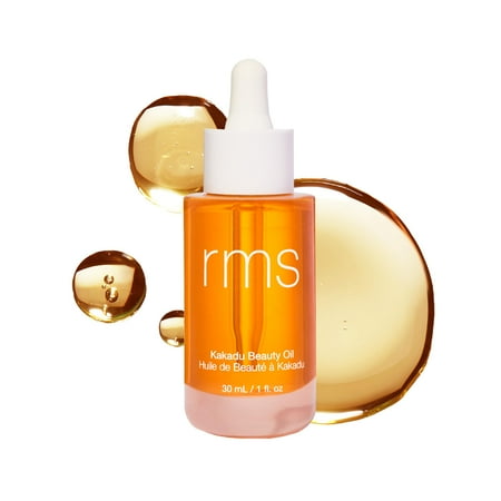 RMS Beauty Kakadu Beauty Oil – Natural Vitamin C Face Oil Antioxidant Hydrating Facial Oil Skincare Makeup Prep Improves Texture