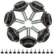 thumbnail image 1 of FENGGUIQU 20Ud Patas Ajustables Para Muebles En Negro Con Giratorio Para Nivelar Sillas Mesas Sofás, 1 of 6