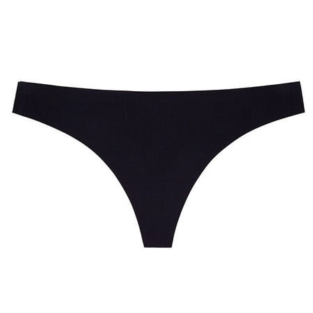 

Sehao Thong Underwear Women Ladies Panties Low Rise Panty Panties For Women Women Gifts Black XL