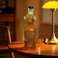 thumbnail image 5 of Whiskey Decanter, Unique Glass Dog Bottle Set, 125ml Decorative Liquor Container, Home Bar Decor, Gift for Whiskey Lovers, Conversation Starter, Easy Clean Dispenser, 5 of 9