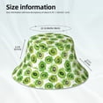 thumbnail image 3 of Balery Green Kiwi Sombreros para el sol para hombre y mujer, sombrero de pescador con UPF 50+, 3 of 6