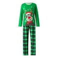 thumbnail image 3 of Meihuid Plus Size Christmas Pajamas for Family 2023,Funny Plaid Family Christmas Pjs Matching Sets Xmas Shirts and Pants Sets, 3 of 10