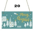 thumbnail image 2 of Pompotops Clearance Sales Wooden Shaped Embellishments Hanging Ornaments for Christmas Decoration, 2 of 2