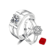 thumbnail image 1 of 2 Anillos De Pareja Plata, 1 of 4