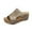 Khaki, variant on Xfvqtps Corkys Sandals for Women Slide Sandals Side Cutout Peep Toe Summer Flatform Sandals Khaki