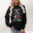 thumbnail image 4 of Dance Like Frosty Shine Like Rudolph Christmas Sweatshirts for Women Long Sleeve Crewneck Christian Sweatshirt Pullover Tops, 4 of 5