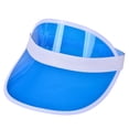 thumbnail image 2 of Transparent Visor Hats UV-proof Sweat Absorb Sun Protection Transparent Beach Visor Cap, 2 of 7