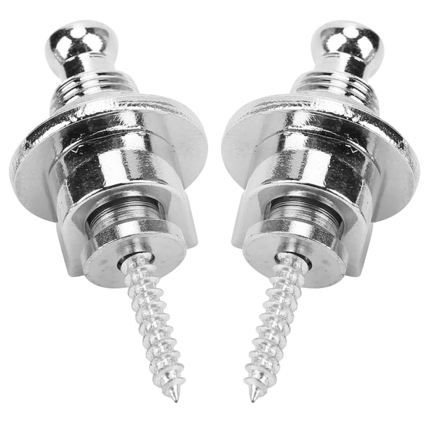 Botones de correa de guitarra, botones de cerraduras de correa de guitarra Accesorios de instrumentos musicales Cerraduras de correa de guitarra Rendimiento finamente afinado