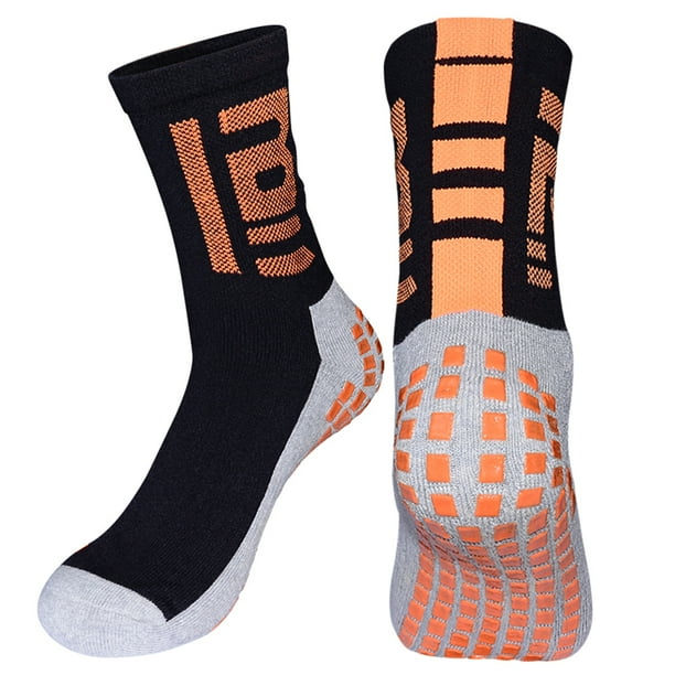 Anself Grip Soccer Socks Skidproof Breathable Footbll Socks Men Short