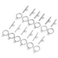 thumbnail image 3 of Toggle Clasps, T-Bar Clasps Stainless Steel Stable  For Jewelry For Handicrafts, 3 of 8