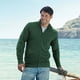thumbnail image 2 of Fruit Of The Loom - Chaqueta / Sudadera ligera con cremallera completa hombre caballero (Azul oscuro), 2 of 2