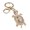 Multicolor, variant on Keychain Pendant, 3D Turtle Design Key Holder with Sparkling Rhinestones Inlaid, Easy to Attach Lucky Charm for Keys Bags Gift Accessory