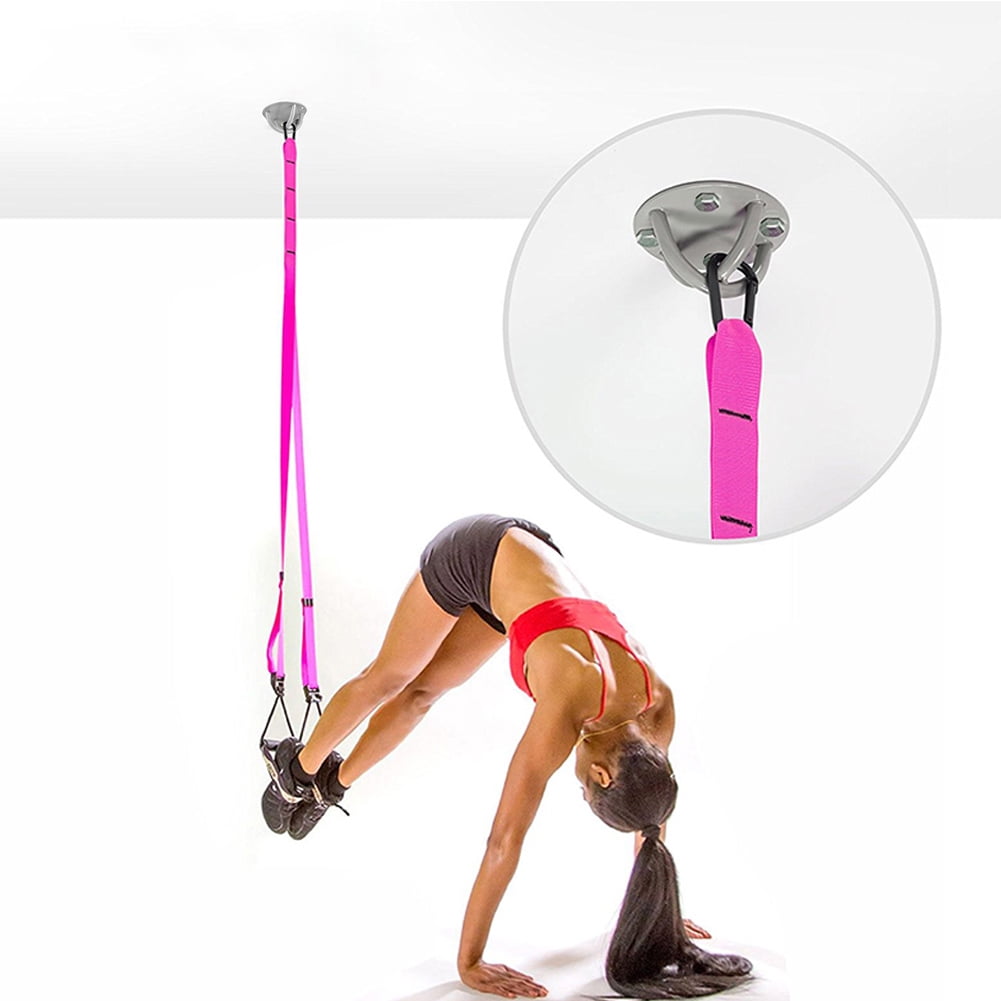 WALFRONT Anti Gravity Aerial Yoga Flying Hammock Sling Metal Ceiling Anchor Plate Mount with