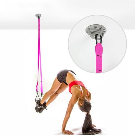 Walfront Anti Gravity Aerial Yoga Flying Hammock Sling Metal Ceiling Anchor Plate Mount With Fittings Yoga Swing Ceiling Mount Yoga Hammock Accessory