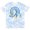 Tie Dye Blue, variant on Inktastic 3-21 World Down Syndrome Day Blue and Yellow Rainbow Ribbon T-Shirt