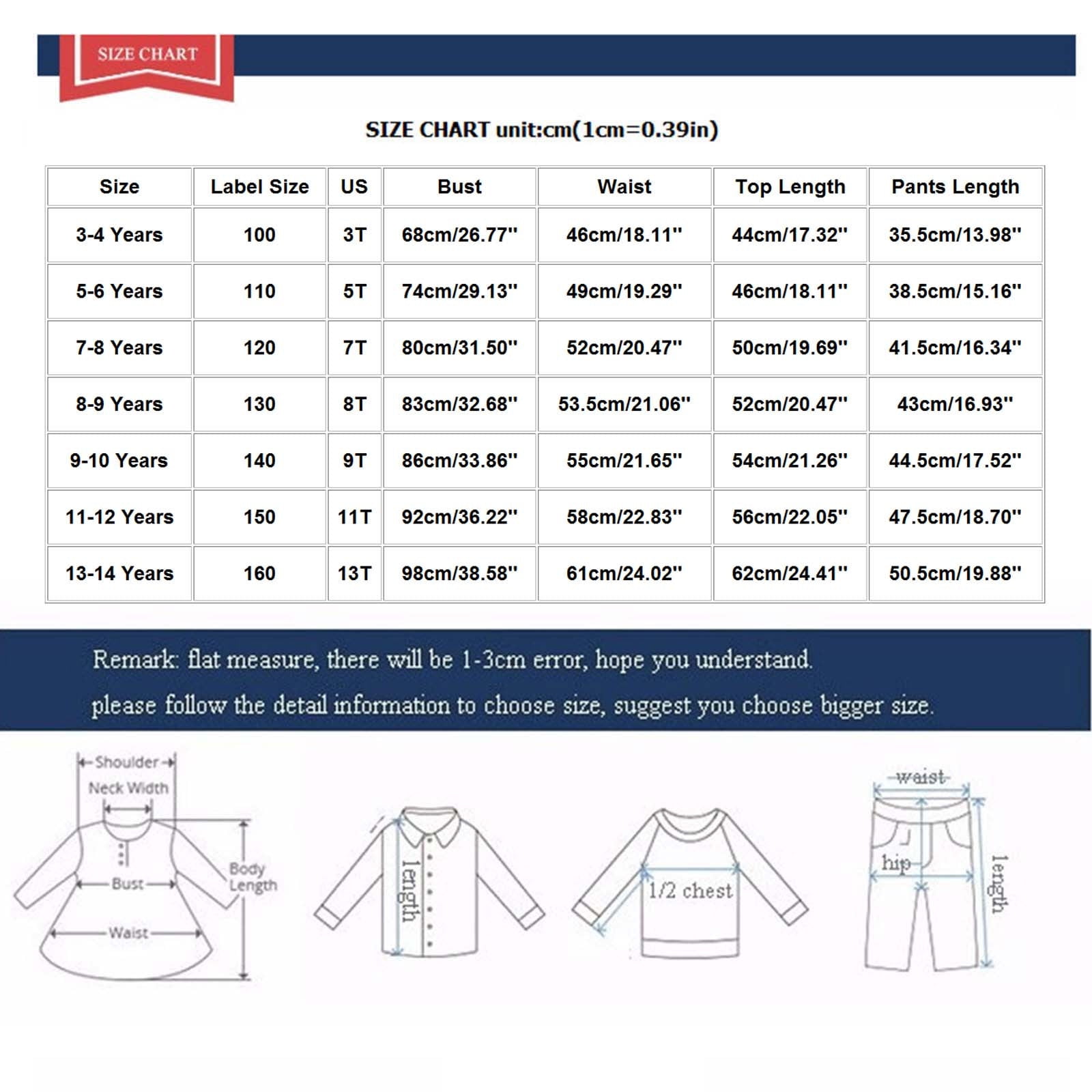 Bnwani 2Pcs Plus Size Clothing Girls sleeved Sleeveless Solid Set Short Shorts Tops Toddler Baby Cotton Shirt Suit Size 3-4 Y