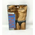 thumbnail image 2 of Calvin Klein Original Men's Underwear Microfiber Hip Brief Blue Logo, 2 of 3