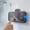 Black, variant on Wireless Shower Speaker with 360° Rotatable Transparent Phone Mount for Bathroom Tub Kitchen Mirror