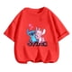 thumbnail image 3 of Ropa de moda para niños, camiseta de verano con puntadas bonitas, camisetas de dibujos animados para bebés y niñas, mono informal de manga corta, 3 of 5