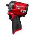 thumbnail image 1 of Milwaukee 2554-20 M12 Fuel Stubby Clé d'Impact 3/8 Pouces (Outil Neuf), 1 of 8