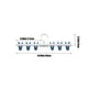 thumbnail image 3 of Tendedero plegable de pared con 6 pinzas | Percha adhesiva sin taladro para calcetines y ropa interior | Organizador de ropa que ahorra espacio para baño y balcón, 3 of 6
