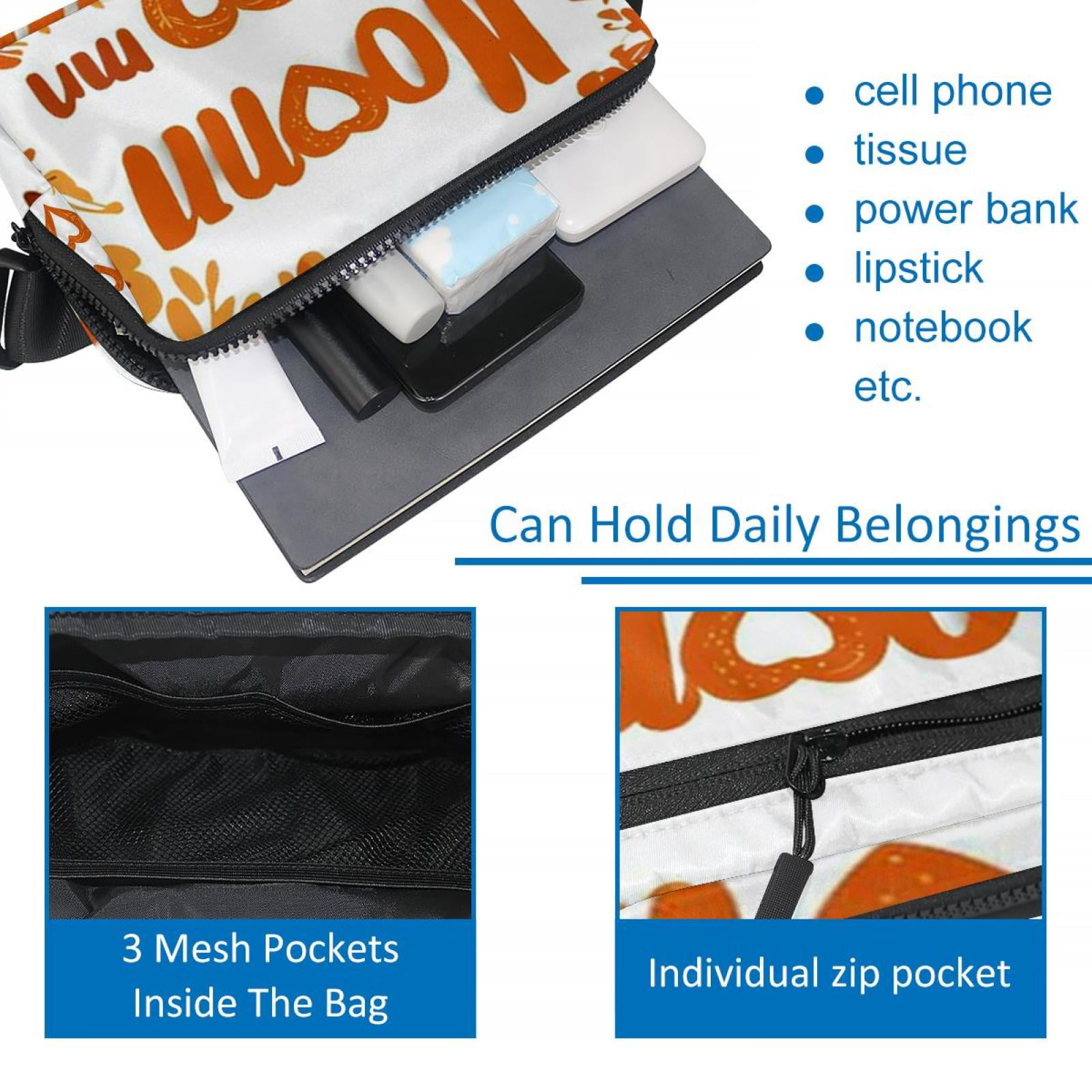Mother's Day Running Belt Waist Packs Fanny Bag: Lightweight, Adjustable, with Extension Strap, Unisex