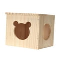 thumbnail image 3 of Casa para hámster Perfecl decoración de madera maciza Estilo B, 3 of 8