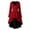 D-Red, variant on Kcodviy Women's Dress Retro Style Cute Gothic Clothes for Teen Solid Color Trumpet Sleeve Gothic Clothes for Women Long Princess Dress
