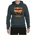 thumbnail image 3 of WAYMAKER Miracle Worker Promise Keeper Inspirational/Christian Unisex Graphic Hoodie Sweatshirt, Charcoal, Large, 3 of 5