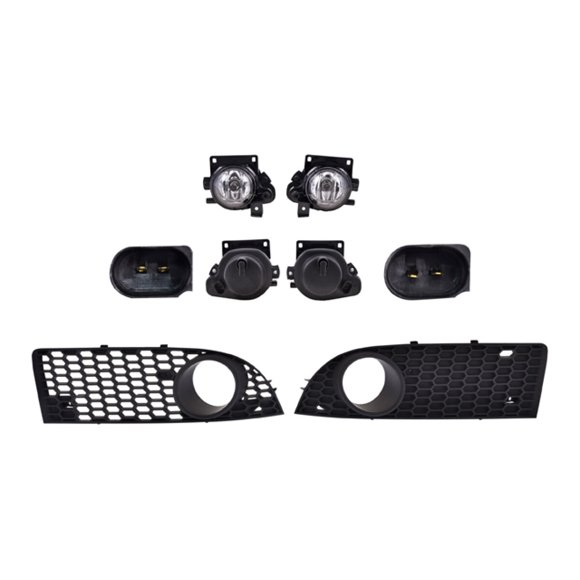 Set de Faros Niebla Generica Jetta 2008 A 2015 Con rejilla