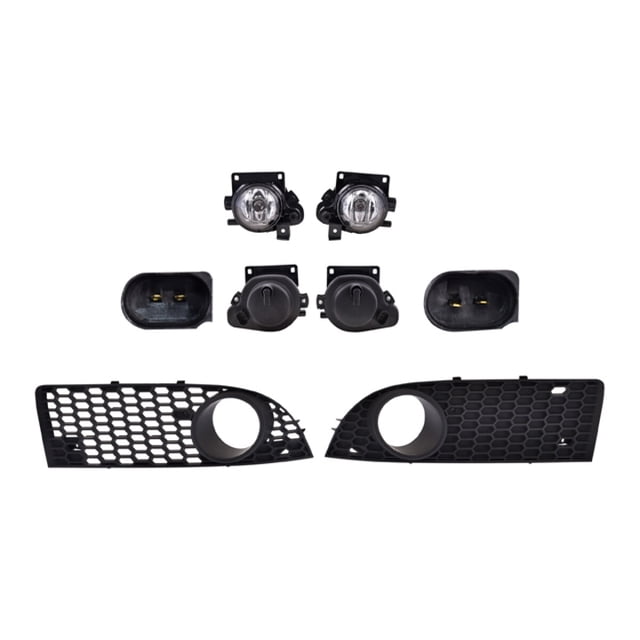 Set de Faros Niebla Generica Jetta 2008 A 2015 Con rejilla