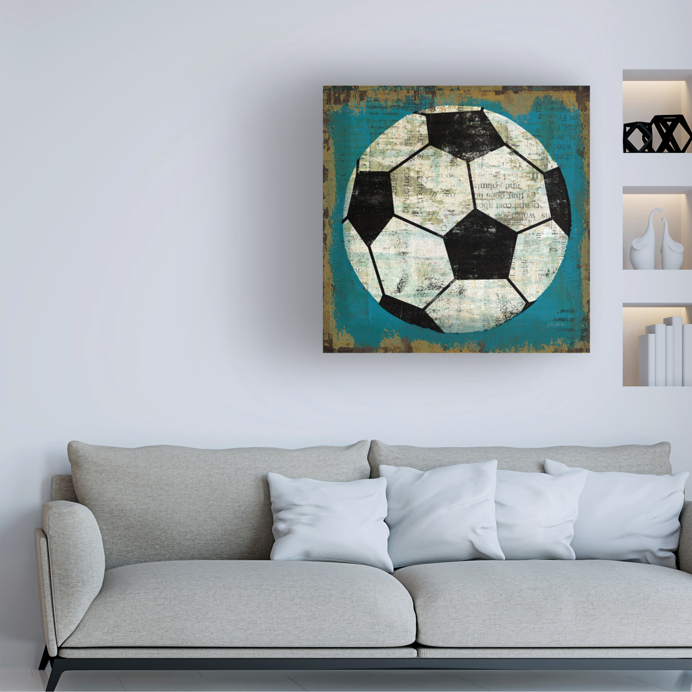 Trademark Fine Art 'Ball IV' Canvas Art by Michael Mullan