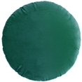 thumbnail image 1 of Solid Color Round Throw Pillow Sham, Round Pillow Covers for Home Decoration, Soft Warm Pillow Case (Dark Green), 1 of 8