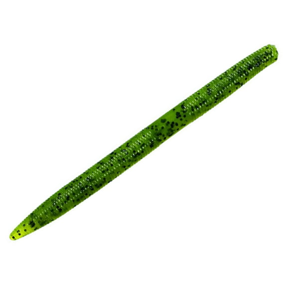 Strike King Shim-E-Stick Watermelon Black Flake Soft Stick Bait Lure