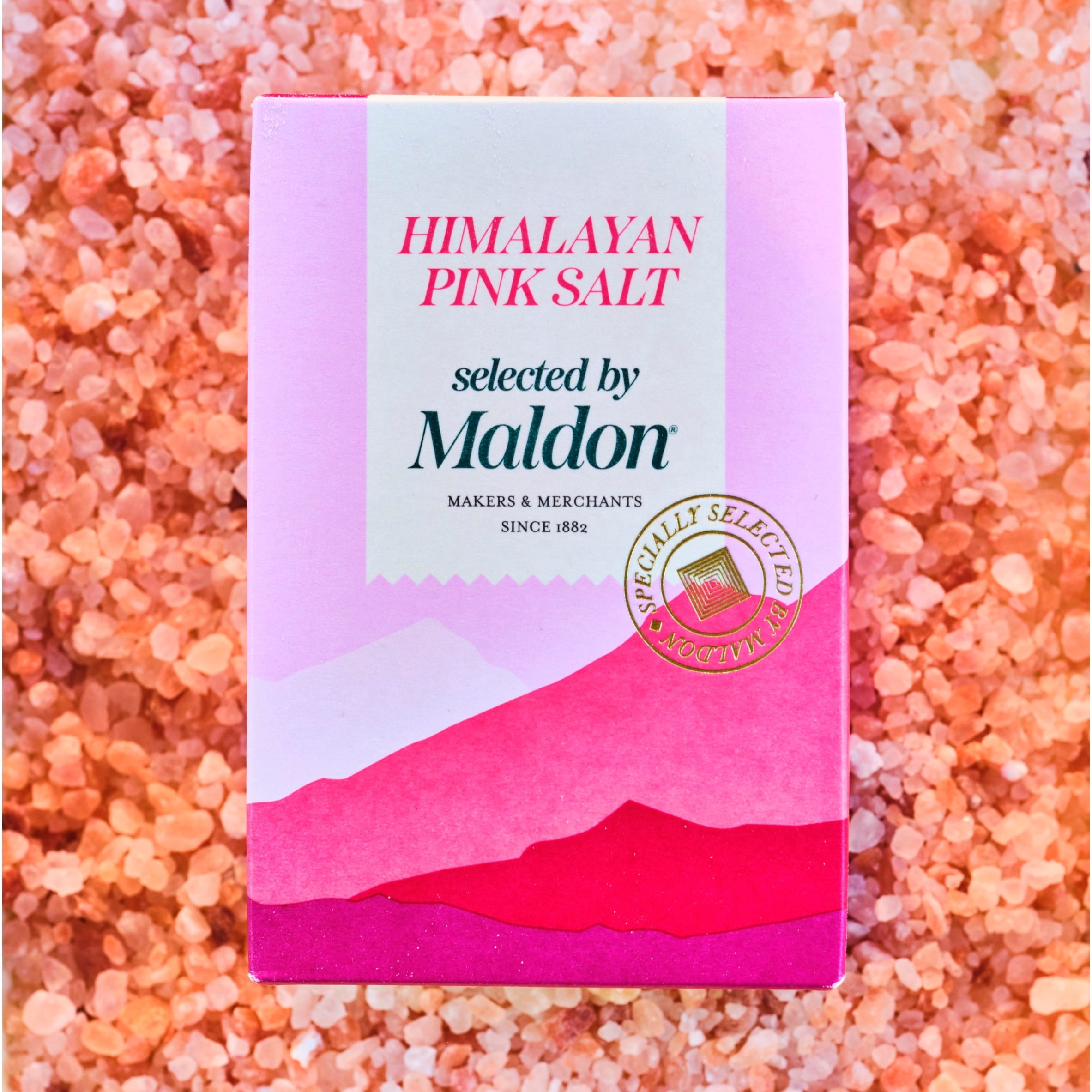 Maldon Himalayan Pink Salt 250g., Imported from Britain