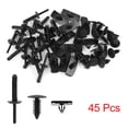 thumbnail image 2 of Rivet Clips 45pcs Plastic for Jeep Wrangler JK 6506007AA 68039280-AA 6030441, 2 of 9