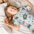 thumbnail image 5 of Balery Sea Animal Conjunto de Pijama Infantil de Manga Corta con Estampado – Ropa de Dormir de Algodón Suave-Small, 5 of 5