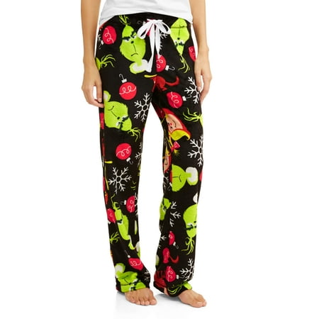 Grinch Womens and Womens Plus Super Mink Sleep pant