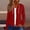 Red, variant on Delayuji Womens Zip Up Jackets Basic Lightweight Sweatshirt Solid Color Long Sleeve Drawstring Spring Zip Hoodies Coat S-5XL