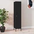 thumbnail image 1 of vidaXL Locker Cabinet Black 35x46x180 cm Steel, 1 of 5