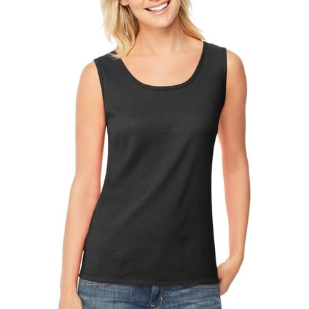 - Women's Mini-Ribbed Cotton Tank Top