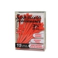 thumbnail image 1 of 3 1/4" (82mm) Yellow Performance Plastic Golf Tees, pack of 15 by Tour Mission, 1 of 5