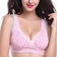 thumbnail image 1 of Sonducket Sujetador de lactancia de maternidad de algodón de alta calidad, 1 unidad, ropa para embarazadas, sujetadores suaves para alimentar a las Ropa interior Rosado azul XL Sonducket FS2604-06, 1 of 1